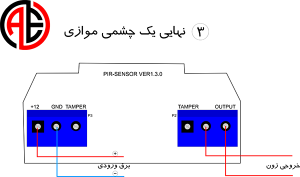 نحوه موازی بستن سنسور سیمی وزنی فایروال H10